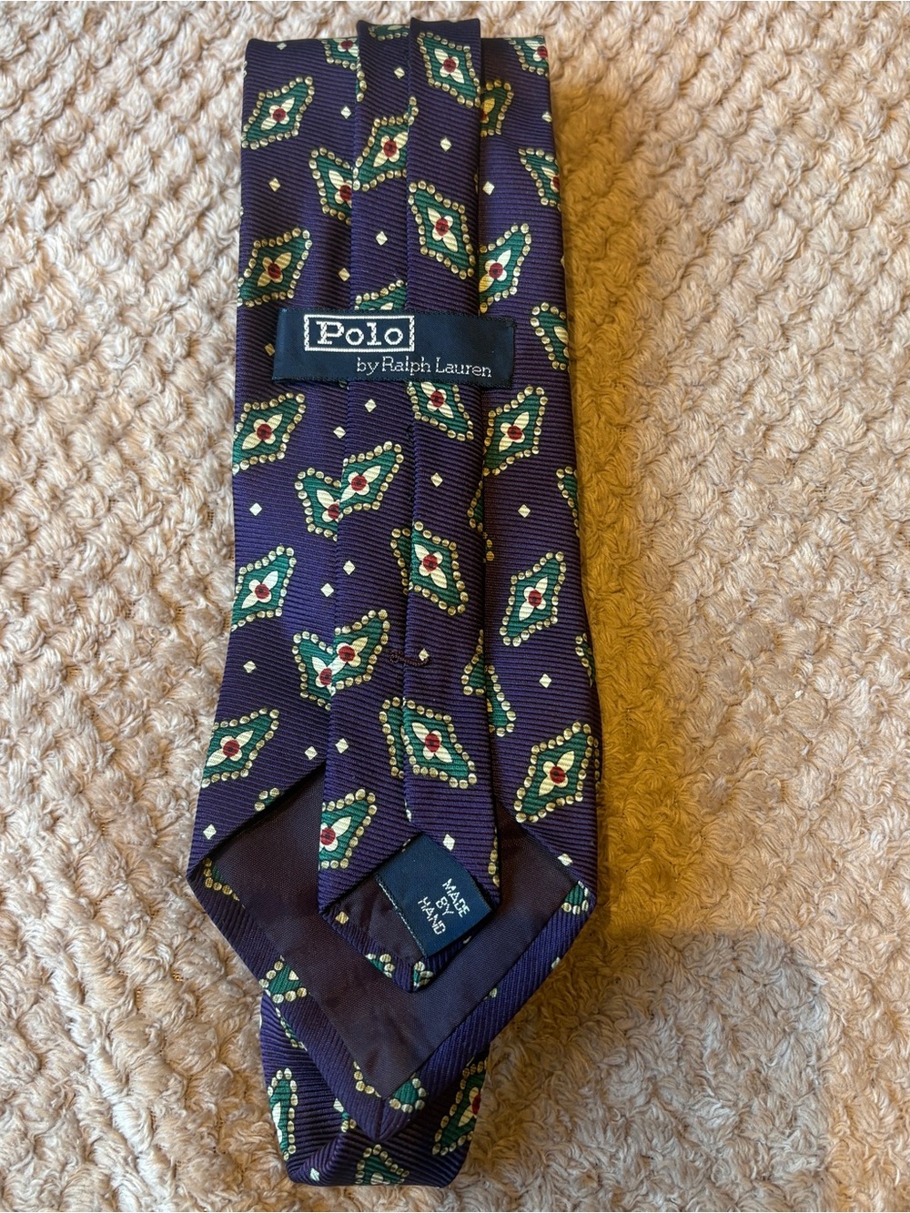 Vintage Polo by Ralph Lauren 100% Silk Tie